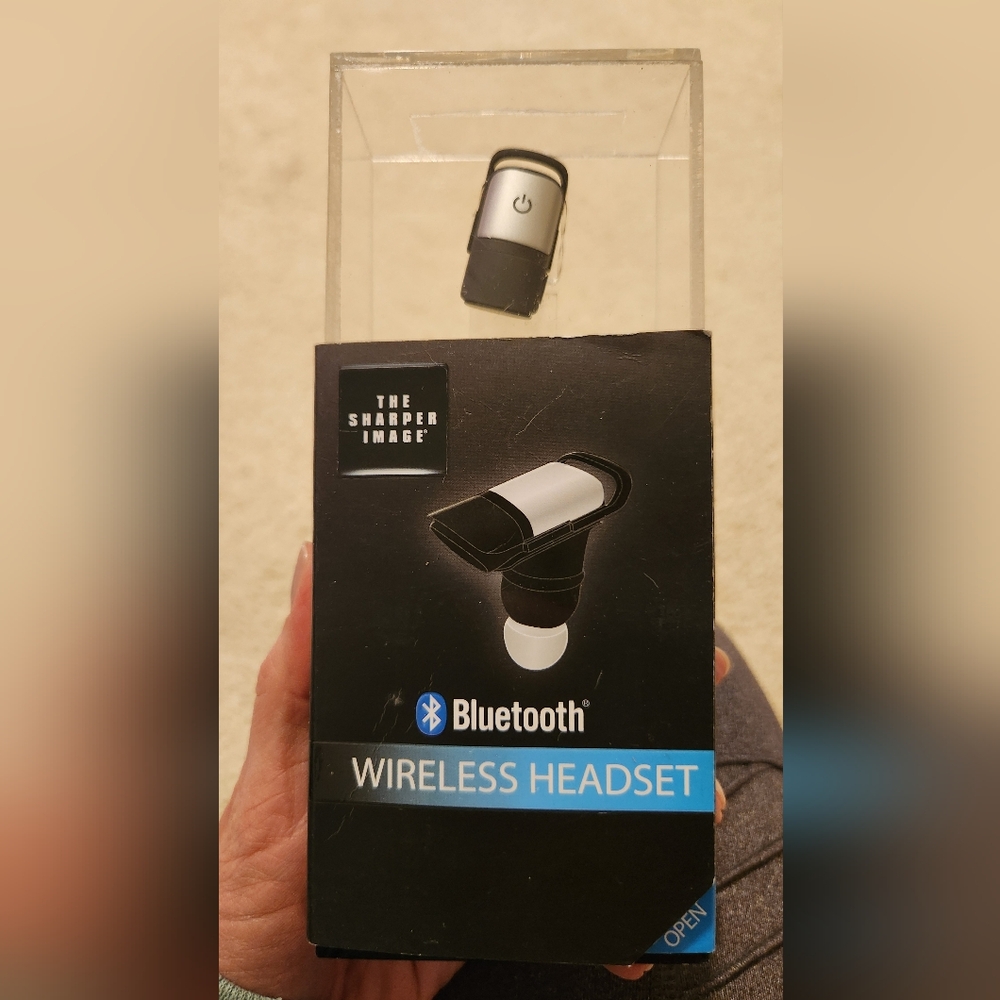 Sharper Image Wireless Bluetooth Headset